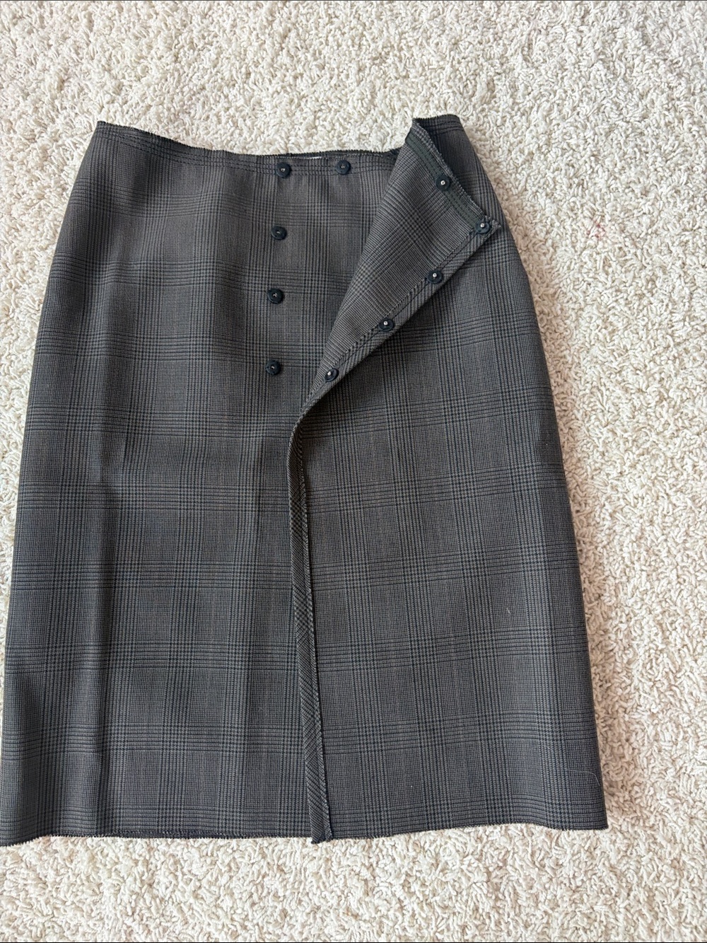 Prada plaid skirt - Picture 6 of 6